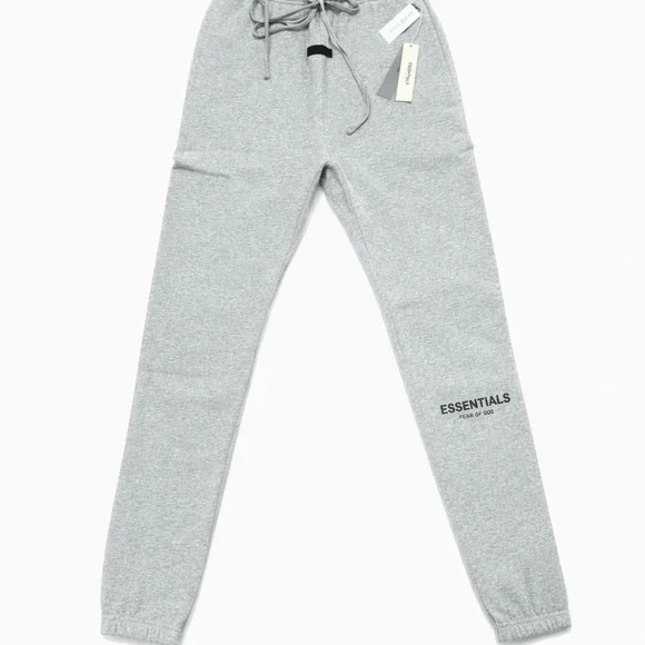Fear of God Essentials Dark Oatmeal Sweatpants - Picture 2 of 4